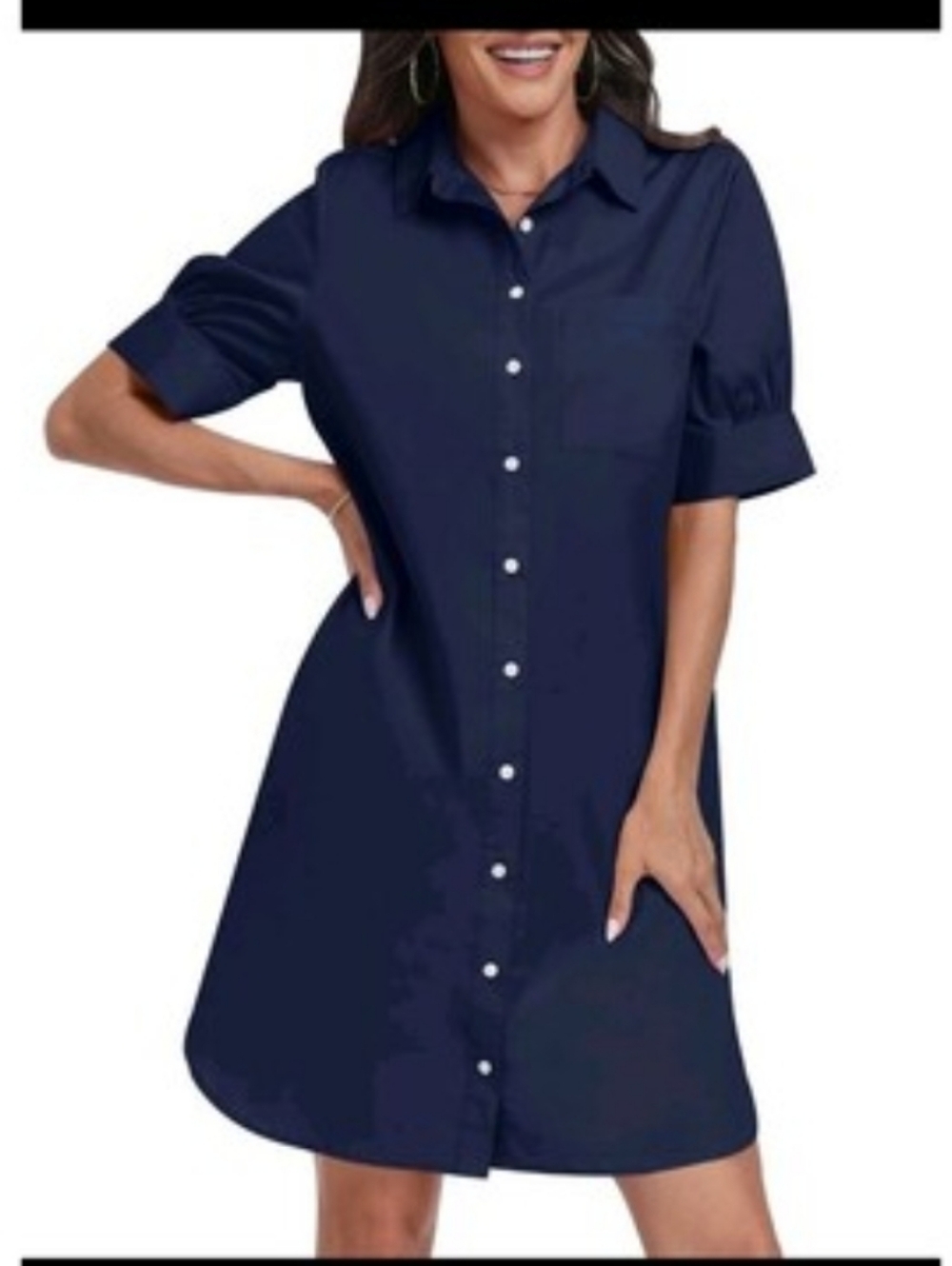 Anrabess Shirt Dress medium NWT